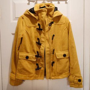 Women's Yellow Coat/Jacket - Size Small